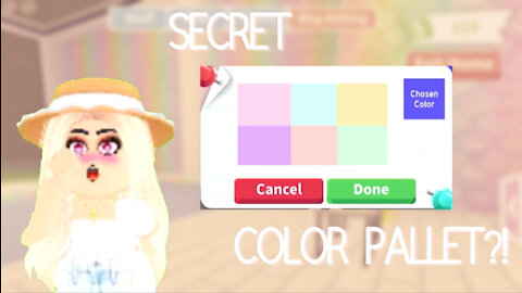 How To Get Secret Colors In Adopt Me! (Roblox)