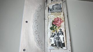 1 Sheet of Paper, Ephemera for Bourbon Rose Journal