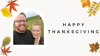 Happy Thanksgiving!