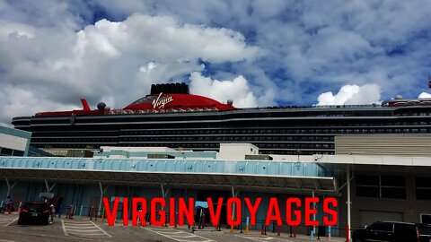 Our First Day aboard Virgin Voyage's Scarlet Lady