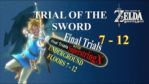 [BOTW] EX Trial of the Sword: FINAL TRIALS (Underground Floors 7-12)