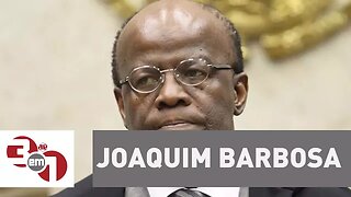 Andreazza: Joaquim Barbosa se coloca claramente como um homem de esquerda