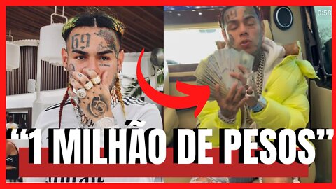 6ix9ine DOA 1MILHÃO DE PESOS PARA FAMILIA EM EXTREMA POBREZA