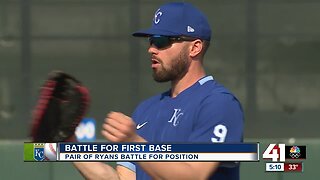 McBroom, O'Hearn battle for Royals' first base job at spring training