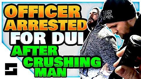 Cop Crushes Man Between Cars While DUI - Lawsuit Incoming