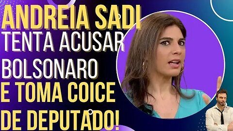 ELA NÃO ESQUECE JAIR: Andreia Sadi acusa Bolsonaro e toma invertida!