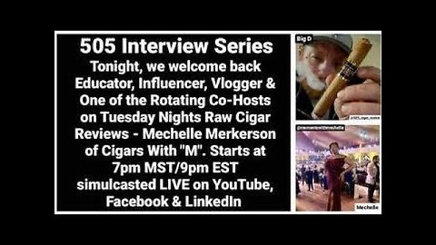 Interview with Mechelle Merkerson of Cigars With "M"