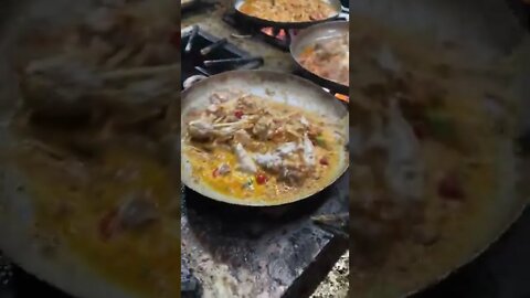 Fresh desi murgh karahi 🤤#ytshorts #shorts #Food #Streetfood #UpFoodReview