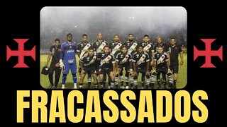 PÉSSIMA NOTÍCIA! E AGORA FRACASSADOS? NOTÍCIAS DO VASCO