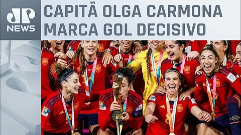 Espanha vence Inglaterra e conquista seu primeiro título da Copa do Mundo Feminina