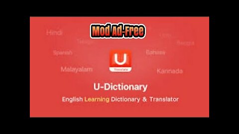 U-Dictionary MOD APK (VIP Unlocked) v5.0.4