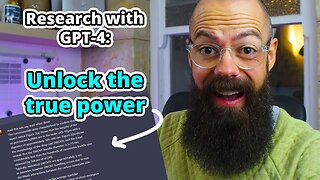 ChatGPT-4 Unlocks Research Genius: The Tricks You Need to See!