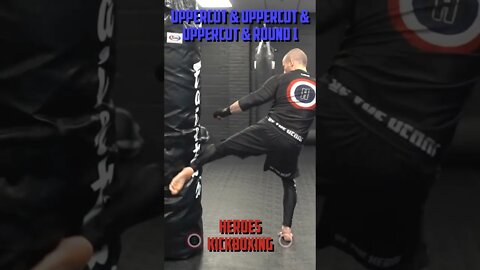 Heroes Training Center | MMA "How To Double Up" Uppercut & Uppercut & Uppercut & Round 1 BH #Shorts