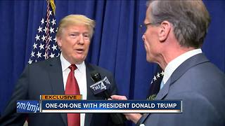 One-on-one with President Trump