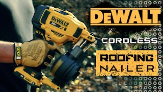 DeWalt DCN45RND Cordless Coil Roofing Nailer Tool Review
