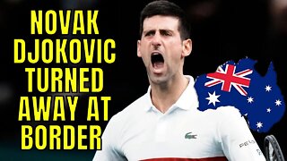 Novak Djokovic Turned Away At Border Following Vaccine Medical Exemption For Australian Open