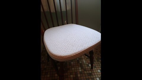 Cleaning adhesive from chairs