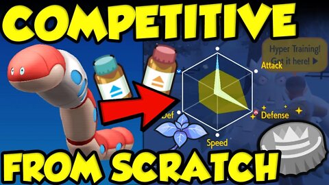 BUILDING THE BEST COMPETITIVE POKEMON FROM SCRATCH! Pokemon Scarlet and Violet Training!
