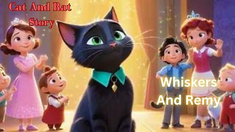 Cat And Rat Story Whiskers And Remy | Animated Story | English Story | Glee Glow