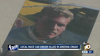 Local race car driver killed in Arizona crash