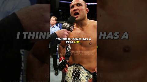 RAMPAGE JACKSON: BJ PENN Is One Of The GOATS! #shorts #ufc