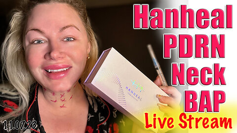 Live Stream Hanheal PDRN Modified neck Bap while traveling | Code Jessica10 Saves Money