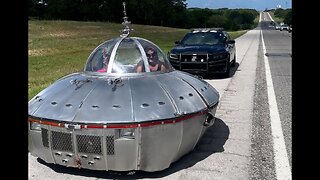 Just For Fun: Proof Of Extraterrestrials Confirmed As Highway Trooper Pulls Over UFO In Oklahoma