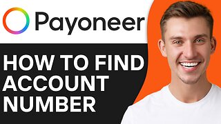 HOW TO FIND PAYONEER ACCOUNT NUMBER