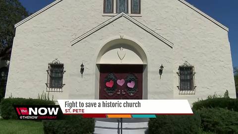 St. Pete neighborhood fights to save historic church with 'heart bomb'