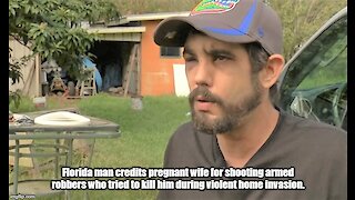 8-months pregnant Florida mom uses AR-15 to save family from violent armed home invaders