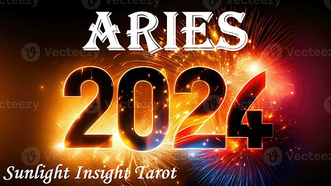 ARIES♈ A New Year, New Love, New Success!💞 A Completely Different Life For You!🤩 2024 Yearly Reading