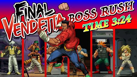 Final Vendetta | Boss Rush - Easy [Time: 3:24] Duke (Nintendo Switch) 🕹️🎮