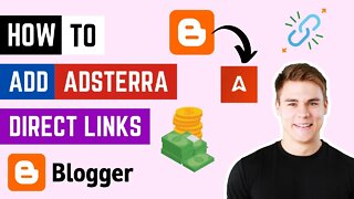 How To Add Adsterra Direct Link To Blogger | Adsterra Earning Proof