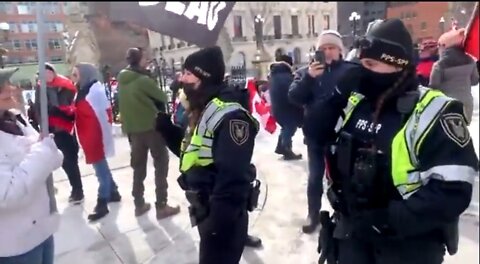 F*CK TRUDEAU flags are now banned on Parliament Hill