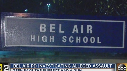 Police investigating alleged assault near Bel Air High School