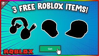 HOW TO GET 3 ITEMS FOR FREE ON ROBLOX!