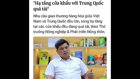 "SỐC* - *NÔNG NGHIỆP & PHÁT TRIỂM NÔNG THÔN, HẠ TẦNG CỬA KHẨU VỚI TRUNG QUỐC QUÁ TẢI" #shorts