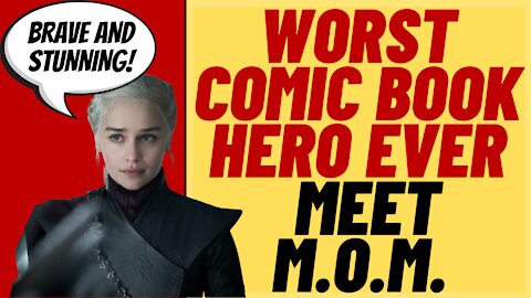 WORST COMIC HERO Of All Time - Emilia Clarke's Cringe WOKE Comic Book