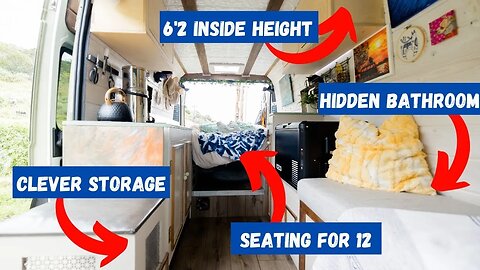 VAN TOUR | The Ultimate Layout for Full Time Van Life