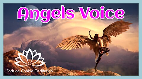 😇♥️[Angels speak to those who silence their minds long enough to hear, Open your chakra & love. FCM]