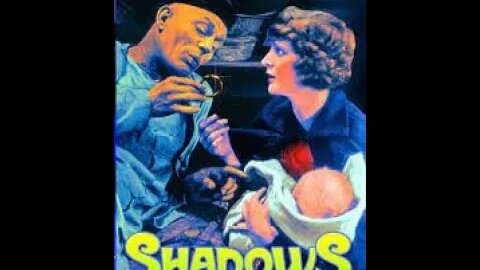 Shadows - Lon Chaney ~ Marguerite De La Motte - Black and White - Silent Film - 1922
