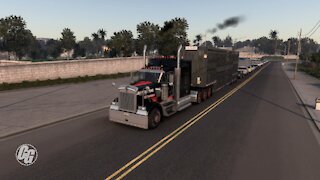 American Truck Simulator A.I traffic trolling