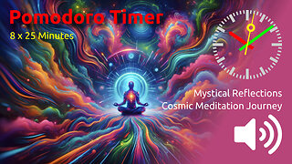 🍅 ⏰ 8 x 25min ~ Cosmic Meditation Journey | Mystical Reflections