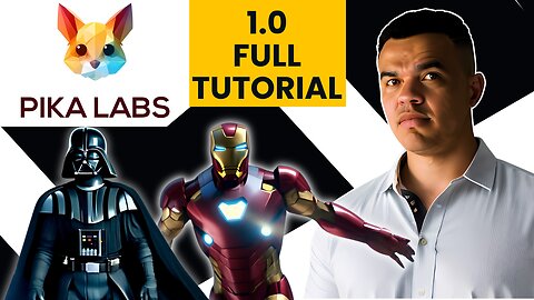 Pika Labs 1.0 TUTORIAL For Beginners | AI Text-To-Video Generator