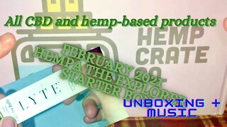 February 2021 Hemp Crate Unboxing + Senses Fail