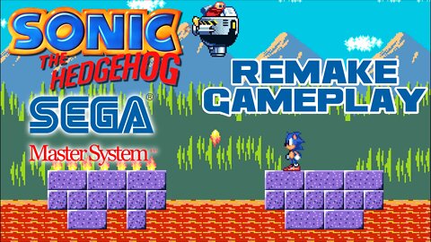 🎮👾🕹 Sonic SMS Remake - Sonic 1 - Xbox One Gameplay 🕹👾🎮 😎Benjamillion