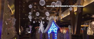 Aria hotel unveils Winter Wonderland display