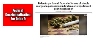 Joe Biden To Pardon Simple Marijuana Possession