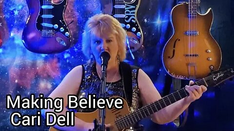 Making Believe- Emmylou Harris live guitar cover by Cari Dell