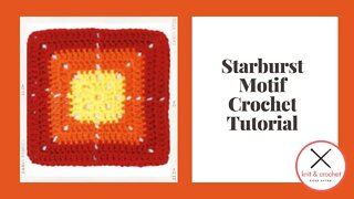 Left Hand Motif of the Month August 2013: Starburst Motif